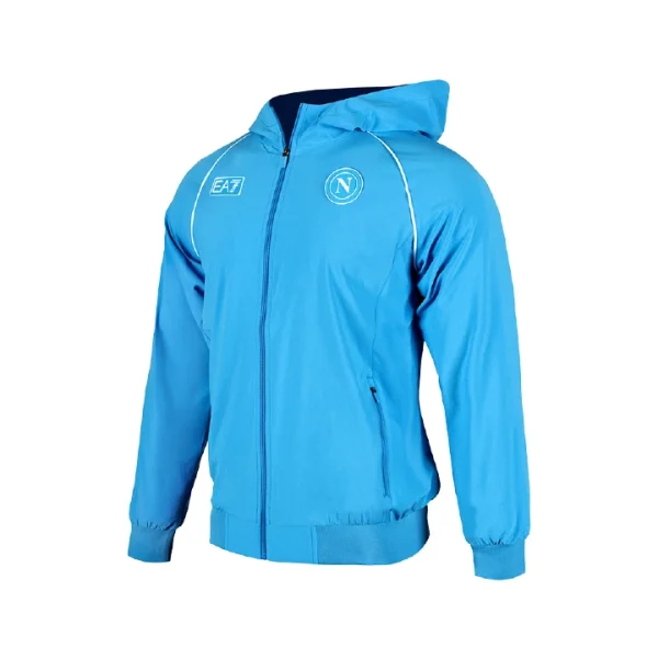 Felpa Polystretch con cappuccio SSC Napoli