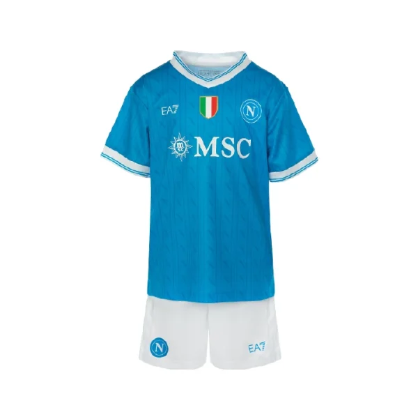 Kit Junior Maglietta e pantaloncino SSC Napoli 2025/26