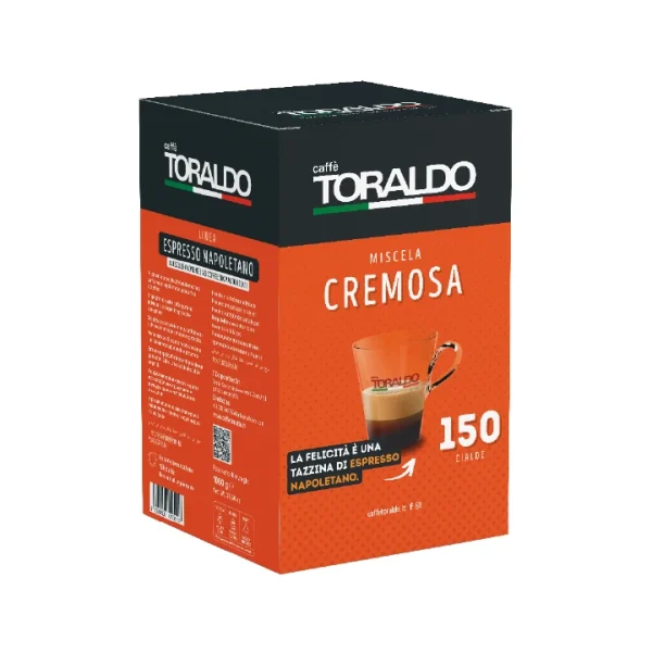 Confezione 150 cialde miscela cremosa